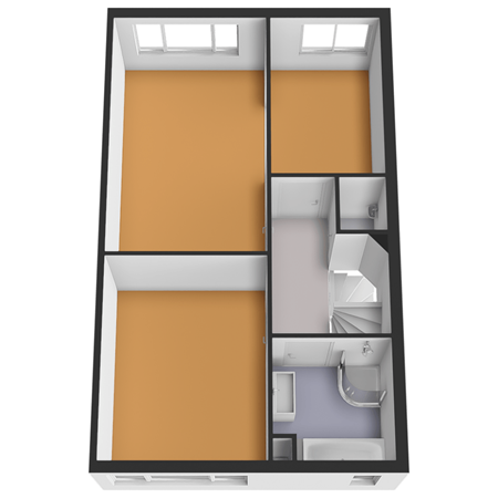 Floorplan - Leeuweriklaan 60, 2678 WN De Lier