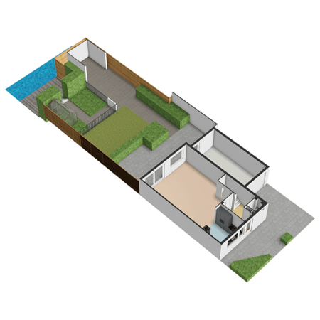 Floorplan - Leeuweriklaan 60, 2678 WN De Lier