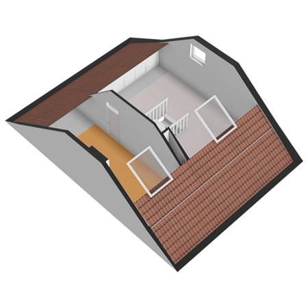 Floorplan - Koningin Emmalaan 20, 2635 HJ Den Hoorn
