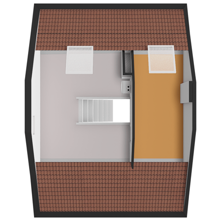 Floorplan - Koningin Emmalaan 20, 2635 HJ Den Hoorn
