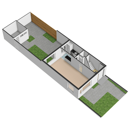 Floorplan - Koningin Emmalaan 20, 2635 HJ Den Hoorn