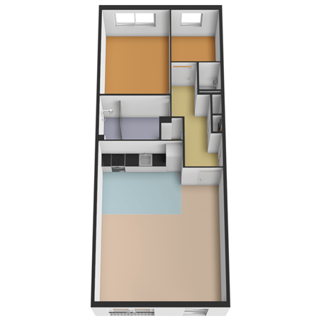 Floorplan - Egmondland 74, 2635 MW Den Hoorn