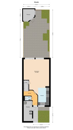 Floorplan - Schijflaan 15, 2625 KG Delft