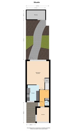 Floorplan - Bark 4, 2636 DD Schipluiden