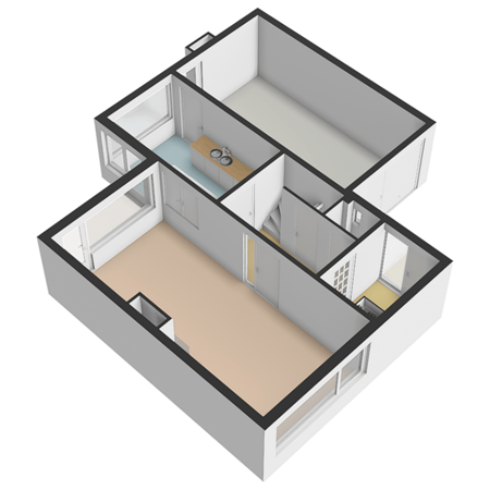 Floorplan - Schoolplein 8, 2636 GB Schipluiden