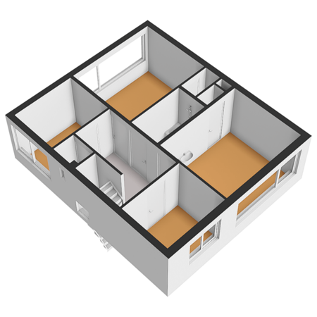 Floorplan - Schoolplein 8, 2636 GB Schipluiden