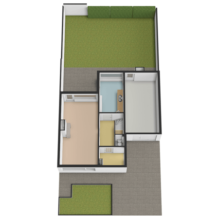 Floorplan - Schoolplein 8, 2636 GB Schipluiden