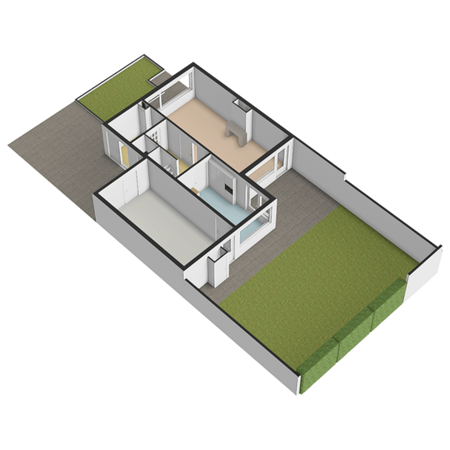Floorplan - Schoolplein 8, 2636 GB Schipluiden