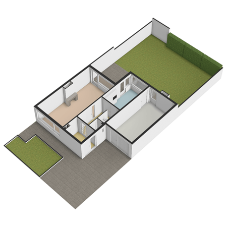 Floorplan - Schoolplein 8, 2636 GB Schipluiden