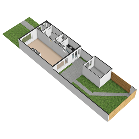 Floorplan - Koningin Julianaplein 14, 2635 HE Den Hoorn