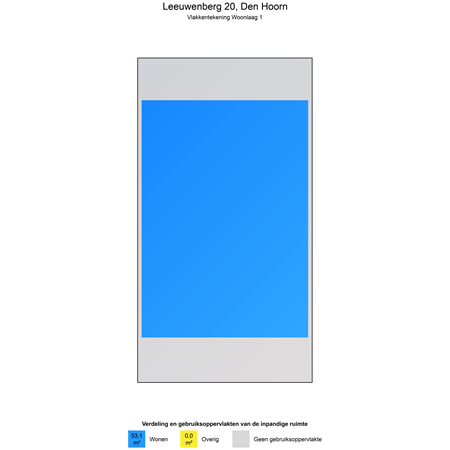 Floorplan - Leeuwenberg 20, 2635 GD Den Hoorn