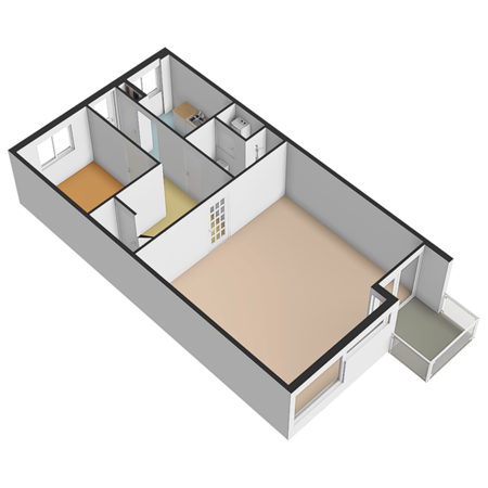 Floorplan - Leeuwenberg 20, 2635 GD Den Hoorn