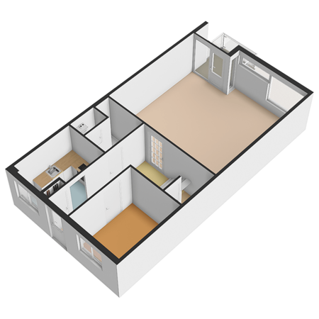 Floorplan - Leeuwenberg 20, 2635 GD Den Hoorn