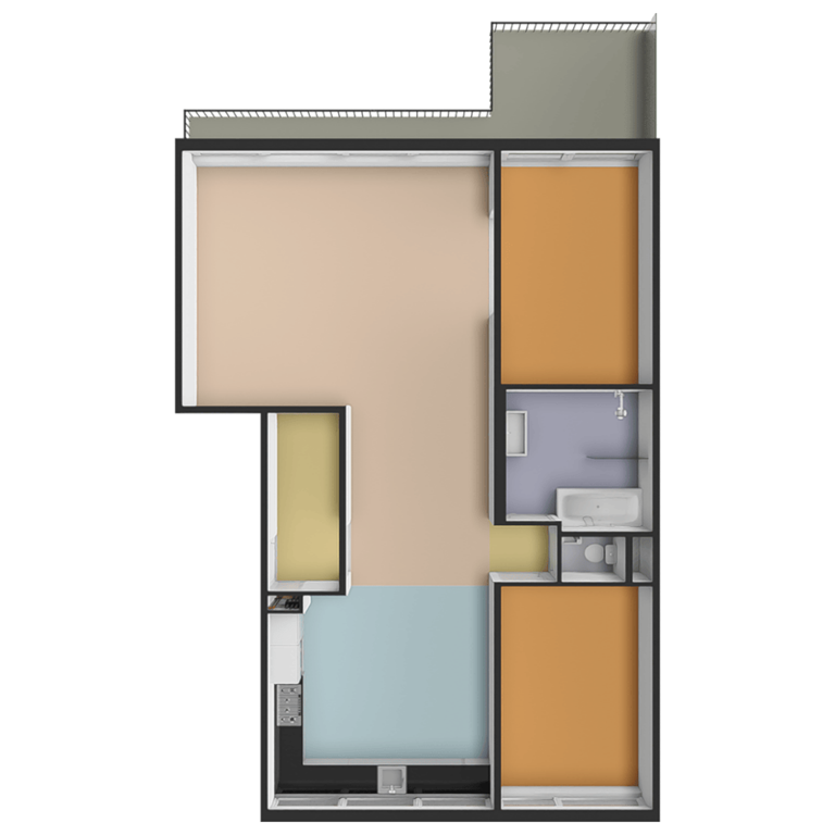 mediumsize floorplan