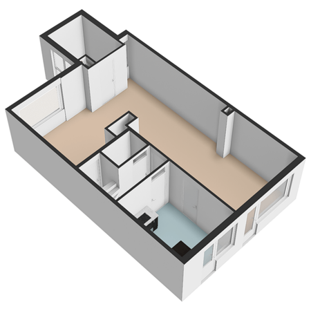 Floorplan - Holierhoek 24, 2636 EJ Schipluiden