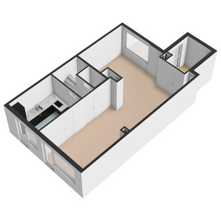 Floorplan - Holierhoek 24, 2636 EJ Schipluiden