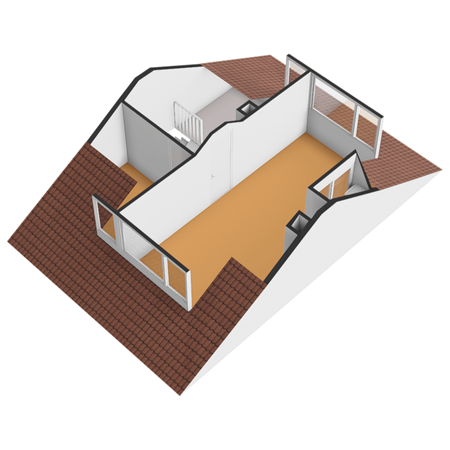 Floorplan - Holierhoek 24, 2636 EJ Schipluiden