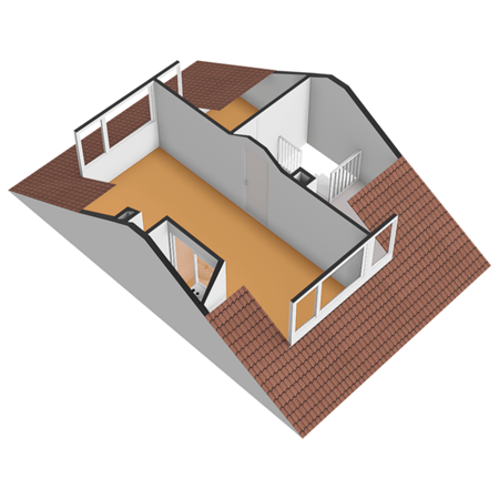 Floorplan - Holierhoek 24, 2636 EJ Schipluiden
