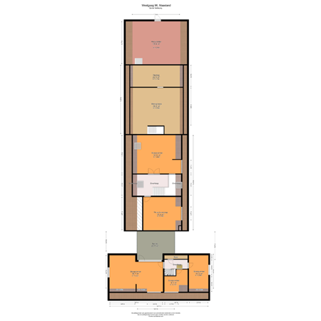 Floorplan - Westgaag 96, 3155 DJ Maasland