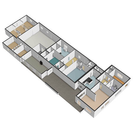 Floorplan - Westgaag 96, 3155 DJ Maasland