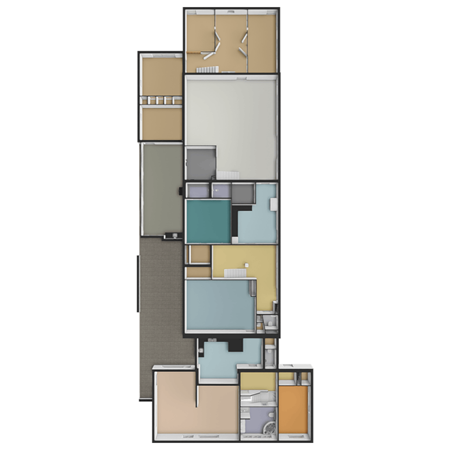Floorplan - Westgaag 96, 3155 DJ Maasland