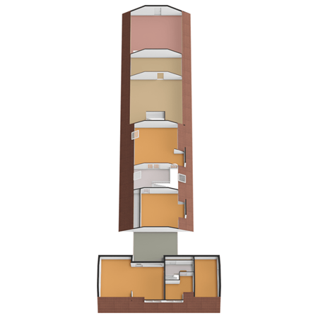 Floorplan - Westgaag 96, 3155 DJ Maasland