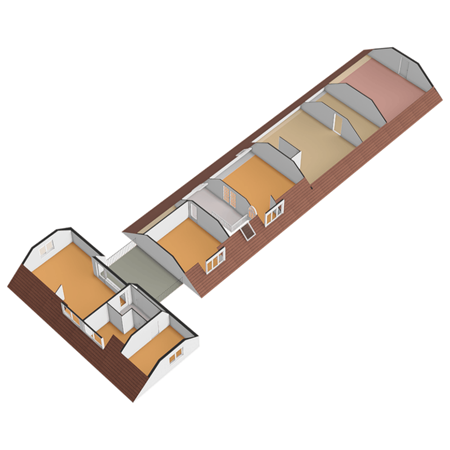 Floorplan - Westgaag 96, 3155 DJ Maasland
