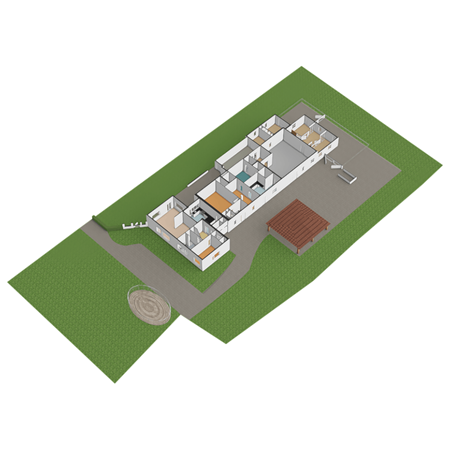 Floorplan - Westgaag 96, 3155 DJ Maasland