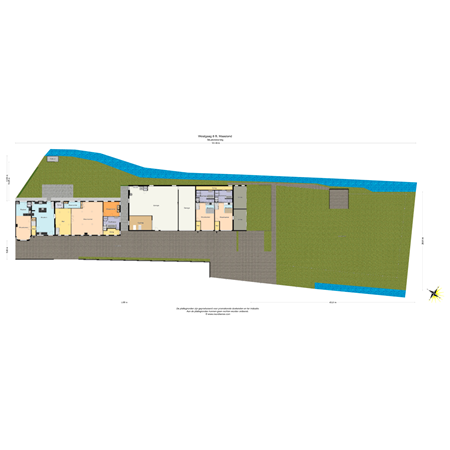Floorplan - Westgaag 8B, 3155 DE Maasland