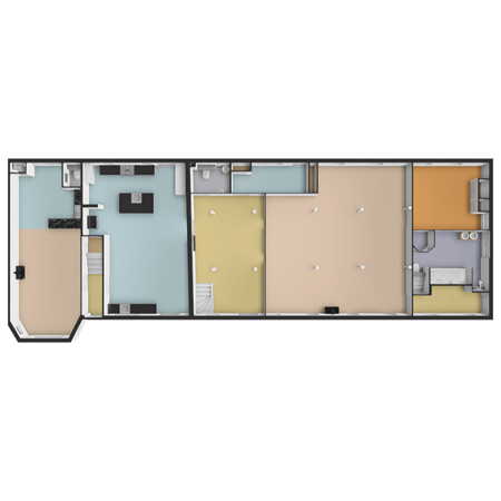 Floorplan - Westgaag 8B, 3155 DE Maasland
