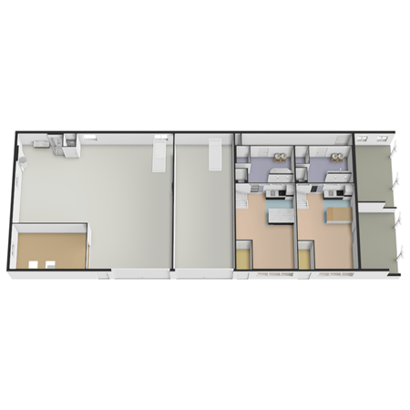 Floorplan - Westgaag 8B, 3155 DE Maasland