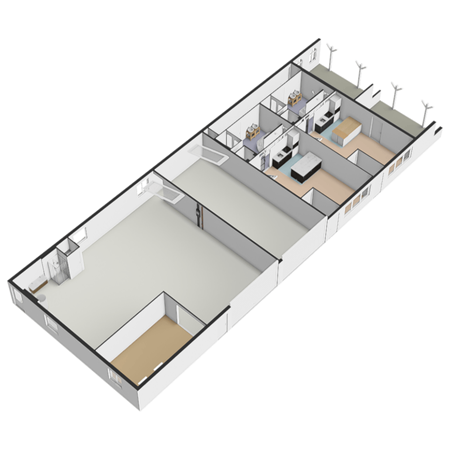 Floorplan - Westgaag 8B, 3155 DE Maasland