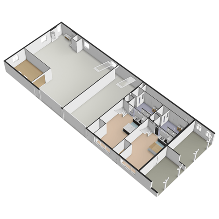 Floorplan - Westgaag 8B, 3155 DE Maasland