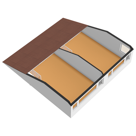 Floorplan - Westgaag 8B, 3155 DE Maasland