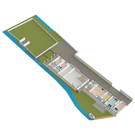 Floorplan - Westgaag 8B, 3155 DE Maasland