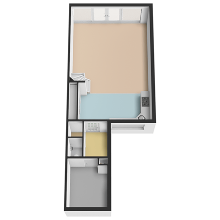 Floorplan - Gebbenlaan 16, 2625 KA Delft