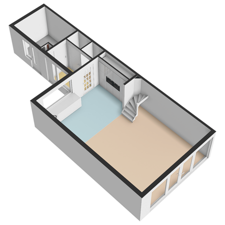 Floorplan - Gebbenlaan 16, 2625 KA Delft