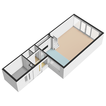 Floorplan - Gebbenlaan 16, 2625 KA Delft