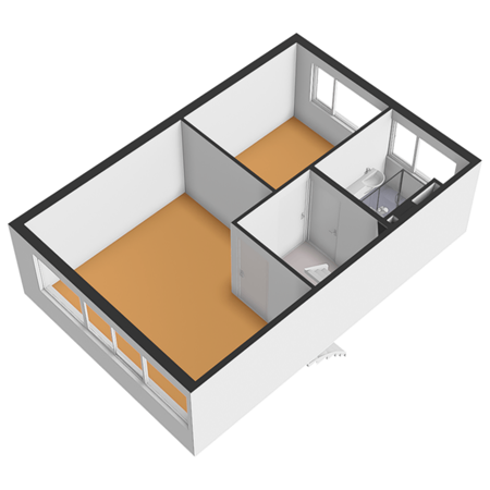 Floorplan - Gebbenlaan 16, 2625 KA Delft