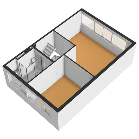 Floorplan - Gebbenlaan 16, 2625 KA Delft