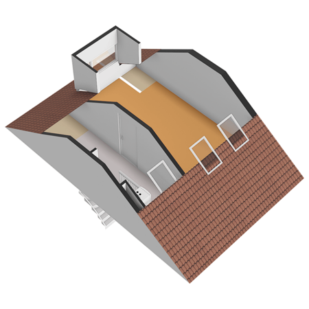 Floorplan - Gebbenlaan 16, 2625 KA Delft