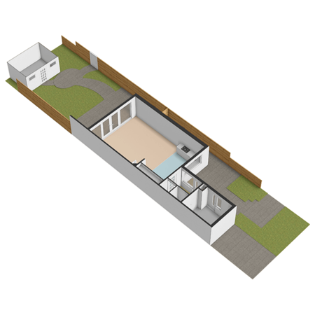 Floorplan - Gebbenlaan 16, 2625 KA Delft