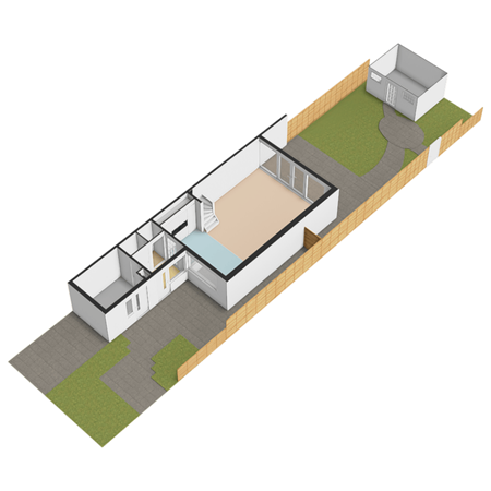 Floorplan - Gebbenlaan 16, 2625 KA Delft