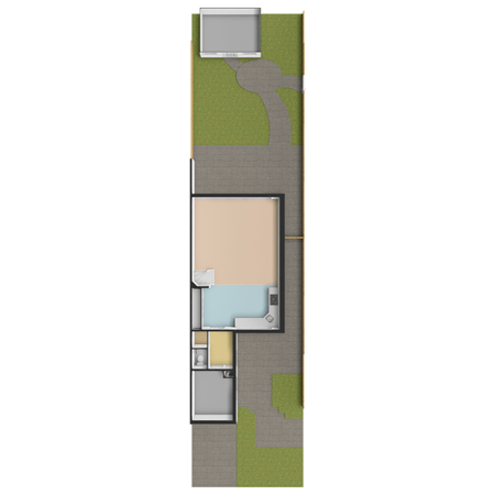 Floorplan - Gebbenlaan 16, 2625 KA Delft