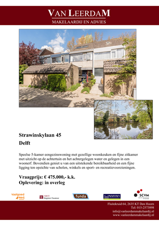 Brochure preview - Brochure Strawinskylaan 45 te Delft.pdf