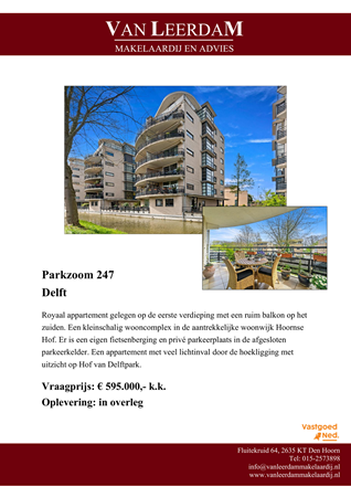 Brochure preview - Brochure Parkzoom 247 te Delft.pdf