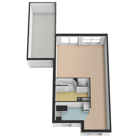 Floorplan - Bellefleur 35, 2635 ME Den Hoorn