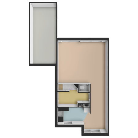 Floorplan - Bellefleur 35, 2635 ME Den Hoorn