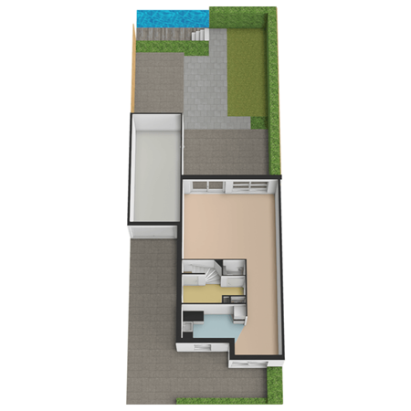 Floorplan - Bellefleur 35, 2635 ME Den Hoorn
