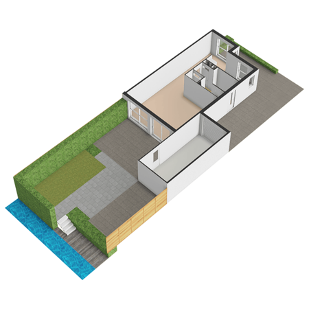 Floorplan - Bellefleur 35, 2635 ME Den Hoorn